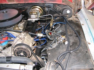 Eninge compartment looking nice